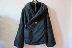 Black winter jacket with voluminous sleeves (KanaBeach), Zwart, Ophalen of Verzenden, KanaBeach, Maat 34 (XS) of kleiner