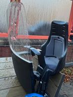 Bobike kinderzitje fiets voor- met windscherm, Fietsen en Brommers, Fietsaccessoires | Fietsstoeltjes, Ophalen, Bobike, Gebruikt