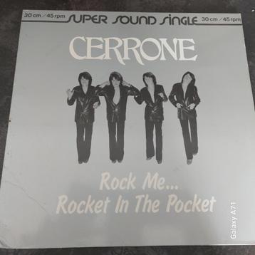 12" Maxisingel - Cerrone - Rock Me ... Rocket In The Pocket beschikbaar voor biedingen