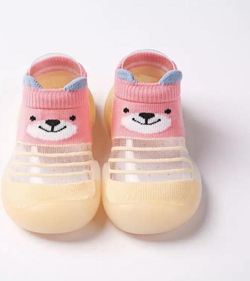 Nieuwe oranje waterschoentjes met ijsbeer van Baby-slofje, Kinderen en Baby's, Babykleding | Schoentjes en Sokjes, Nieuw, Jongetje of Meisje