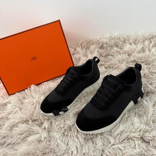 Hermes bouncing classic sneakers 38 t/m 45 zwart wit unisex, Kleding | Heren, Schoenen, Nieuw, Zwart, Ophalen of Verzenden
