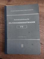IFA F9 handleiding, Ophalen of Verzenden