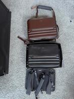2 Tefors tassen. Kleur zwart & cognac, 25 tot 40 cm, Nieuw, Ophalen of Verzenden, Waterdicht