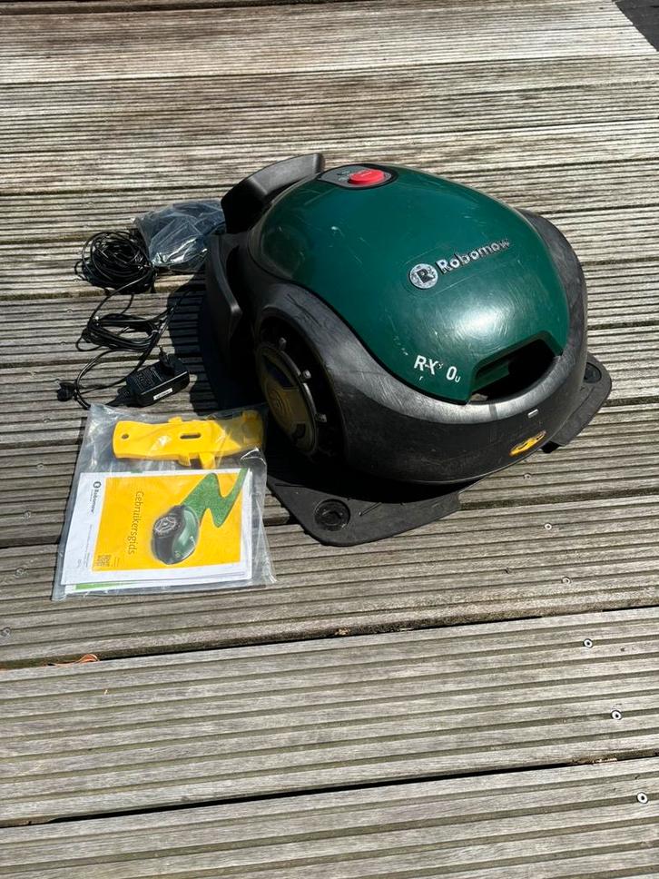 Robomow RX50U CONNECT, Tuin en Terras, Robotmaaiers, Gebruikt, 20 tot 25 cm, Met regensensor, Ophalen