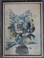 Geert Bok, aquarel, bloemstilleven, gesigneerd., Verzenden