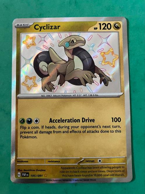 Cyclizar baby shiny, Hobby en Vrije tijd, Verzamelkaartspellen | Pokémon, Nieuw, Losse kaart, Ophalen of Verzenden