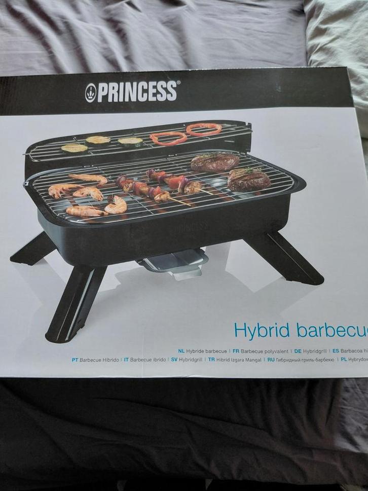Princess Hybride Barbecue - Nieuw in doos!, Tuin en Terras, Elektrische barbecues, Nieuw, Ophalen