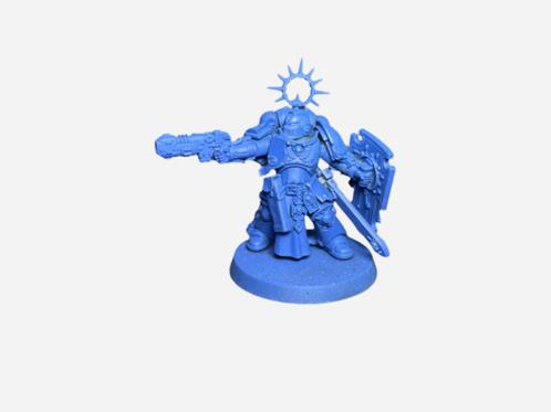 Warhammer 40K Space Marine Lieutenant with Storm Shield, Hobby en Vrije tijd, Wargaming, Warhammer 40000, Figuurtje(s), Ophalen of Verzenden
