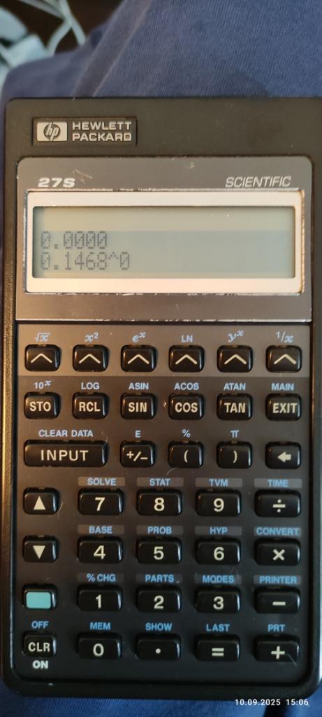 HP 27S Scientific Calculator, Diversen, Rekenmachines, Verzenden