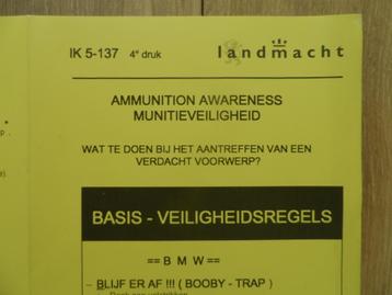 IK 5-137 Ammunition Awareness, Munitieveiligheid beschikbaar voor biedingen