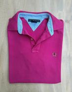 Tommy Hilfiger Polo Magenta Maat M, Maat 48/50 (M), Tommy Hilfiger, Ophalen of Verzenden, Roze