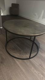 Salontafeltje, Huis en Inrichting, Ophalen, Rond, 50 tot 100 cm, Zo goed als nieuw