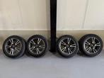 Audi Q5 19 inch velgenset continental Sline, Auto-onderdelen, Banden en Velgen, Gebruikt, Banden en Velgen, 235 mm, Personenwagen