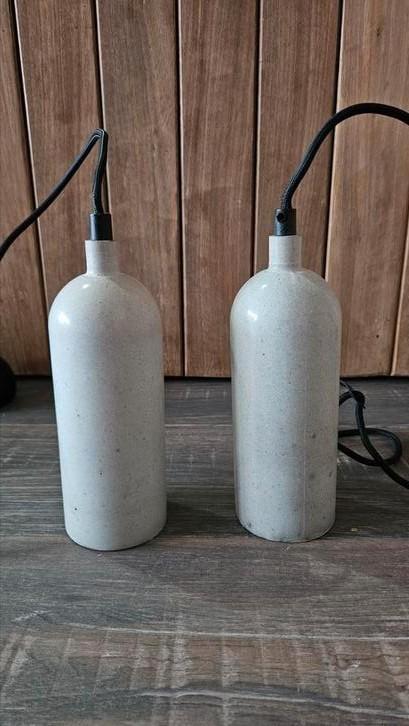 Kikke-hebbe hanglamp beton, Huis en Inrichting, Lampen | Hanglampen, Zo goed als nieuw, Minder dan 50 cm, Metaal, Overige materialen