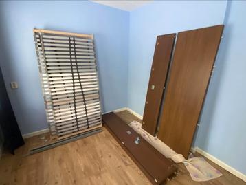 Ikea tweepersoons Malm bed - inclusief lattenbodem - afbeelding 2