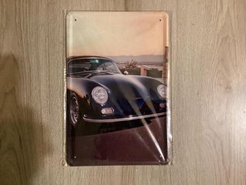 PORSCHE 356 reclame bord (geen emaille) beschikbaar voor biedingen
