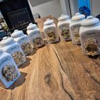 Vintage Kruidenpotjes met Engel Motief - Set van 8, Ophalen of Verzenden, Zo goed als nieuw