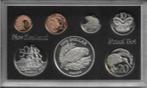 jaarset  1986  Nieuw  Zeeland.  proof  ( zilveren dollar ), Verzenden, Setje, Zilver