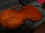 Duitse oude 4/4 met koffer, Muziek en Instrumenten, Strijkinstrumenten | Violen en Altviolen, Gebruikt, Viool, Ophalen of Verzenden