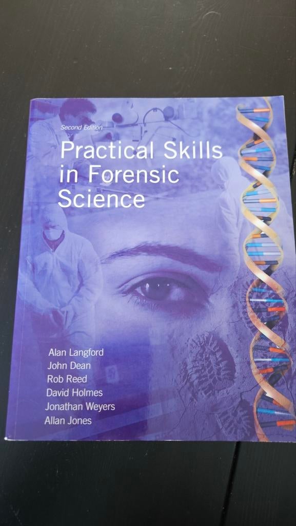 Practical Skills in Forensic Science - Tweede editie, Zo goed als nieuw, HBO, Ophalen of Verzenden, Alan Langford