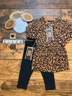 Baby girl bakkaboe setje jurkje legging bruin zwart maat 68, Kinderen en Baby's, Ophalen of Verzenden, Nieuw, Meisje, Setje