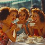 Fifty fifties tea party high tea vormgeving strak modern, Ophalen, Zo goed als nieuw, Taarten of Cupcakes, Overige typen