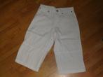 witte korte zomerbroek Kiki zo goed als nieuw mt 128, Ophalen of Verzenden, Zo goed als nieuw, Meisje, Broek