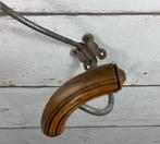 Franse antieke dubbele wand kapstokhaak, Ophalen of Verzenden