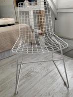IJzeren stoel, Huis en Inrichting, Stoelen, Ophalen, Gebruikt, Wit, Stoer, stijlvol