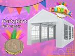 Carnaval! Partytent 6x3m huren Deventer 15-25 personen, Ophalen, Nieuw, Carnaval