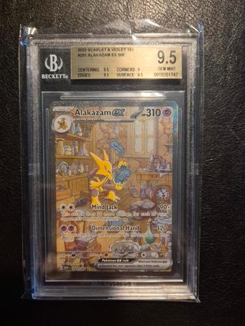 Alakazam ex #201 BGS Beckett 9.5 beschikbaar voor biedingen
