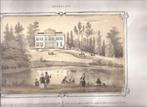 Gezigt van de buitenplaats De Oorsprong te Oosterbeek ca1860, Ophalen of Verzenden