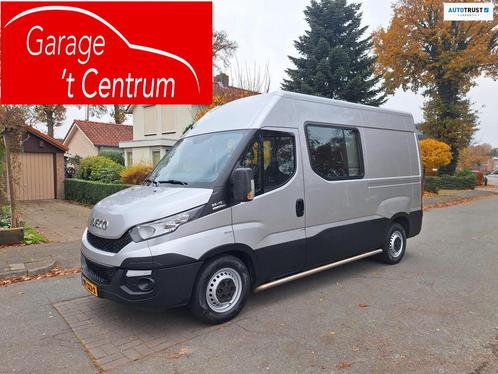 Iveco Daily 35S13V HIMATIC|AUTOMAAT|DUBBEL CABINE, Auto's, Bestelauto's, Bedrijf, Te koop, ABS, Achteruitrijcamera, Airconditioning