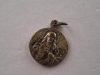 Antieke Scapuliermedaille Maria & Jezus, Ophalen of Verzenden