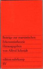 Beitrage zur marxistischen Erkenntnistheorie - Alfred Schmid, Alfred Schmidt, Ophalen of Verzenden, Zo goed als nieuw, Geesteswetenschap