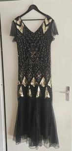 Great Gatsby/Charleston Jaren 20 Jurk, Kleding | Dames, Jurken, Zwart, Maat 46/48 (XL) of groter, Nieuw, Ophalen of Verzenden