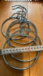 5 warenringen met haak 12 cm voor ophangen  tassen shawls ed, Ophalen of Verzenden, Zo goed als nieuw
