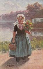 Gerstenhauer - 283 - twa : Serie 59 - Zeeuws Meisje, Verzamelen, Ansichtkaarten | Themakaarten, Verzenden, Voor 1920