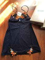 Nieuw - La Perla Malizia donkerblauwe nuisette - S/M, La Perla, Ophalen of Verzenden, Blauw, Nachtkleding