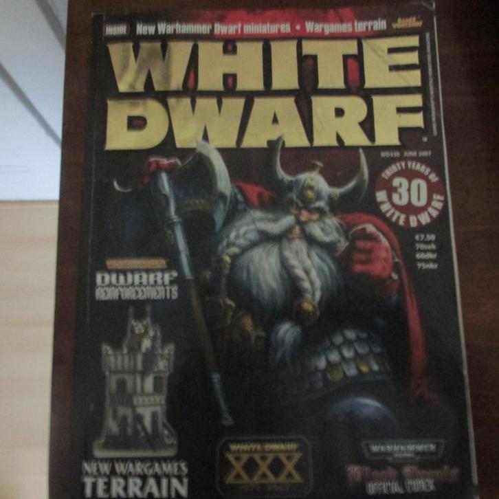 Warhammer White Dwarf 16 verschillende tijdschriften, Hobby en Vrije tijd, Wargaming, Gebruikt, Warhammer, Boek of Catalogus, Ophalen of Verzenden