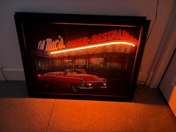 Verlicht Pubbord Deco Mancave Café Bar 60x80 beschikbaar voor biedingen