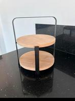 Gusta Etagère Bamboo Hout 2 Lagen., Huis en Inrichting, Woonaccessoires | Etagères, Ophalen of Verzenden, Nieuw