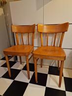 Eetkamerstoelen, twee, Ophalen, Gebruikt, Hout, Twee