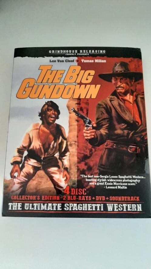 The Big Gundown (1966) Collector's Edition. Lee van Cleef, Cd's en Dvd's, Blu-ray, Zo goed als nieuw, Actie, Boxset, Verzenden