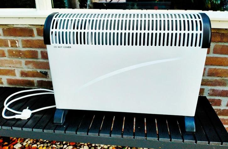 Gamma Elektrische Convertor Kachel - Wit - 2000 Watt - ZGAN, Huis en Inrichting, Kachels, Zo goed als nieuw, Elektrisch, Ophalen of Verzenden