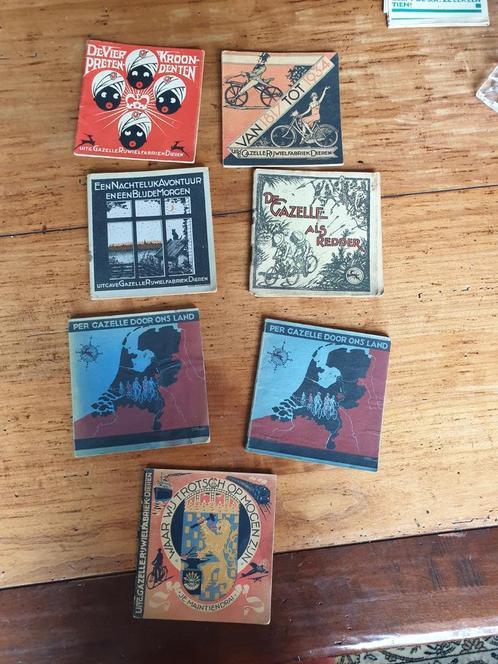 brochures van Gazelle, een Nederlandse fietsenfabrikant, Antiek en Kunst, Antiek | Boeken en Bijbels, Ophalen of Verzenden