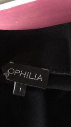 Prachtige zwarte jurk Ophilia maat 1, Kleding | Dames, Zwart, Maat 42/44 (L), Ophalen of Verzenden, Zo goed als nieuw