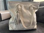 Gucci Soho Tote - Beige Leer met Tassels - Authentiek, Ophalen, Gebruikt, Beige, Handtas