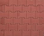 H-klinker 8 cm KOMO door&door 20x16,4/11,7x8 cm rood (OP=OP), Tuin en Terras, Tegels en Klinkers, Klinkers, Nieuw, Ophalen of Verzenden