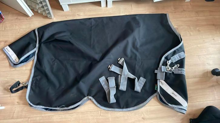 Amigo bravo 12 plus turnout 0g, Dieren en Toebehoren, Paarden en Pony's | Dekens en Dekjes, Zo goed als nieuw, Deken, Ophalen of Verzenden